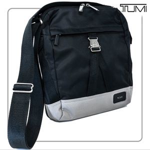 Tumi expandable shoulder bag